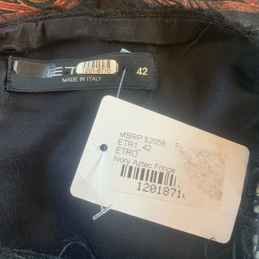 Etro Spa Via Spartaco Paisley Kaleidoscope Dress (NWT $2058) - Picture 14 of 15